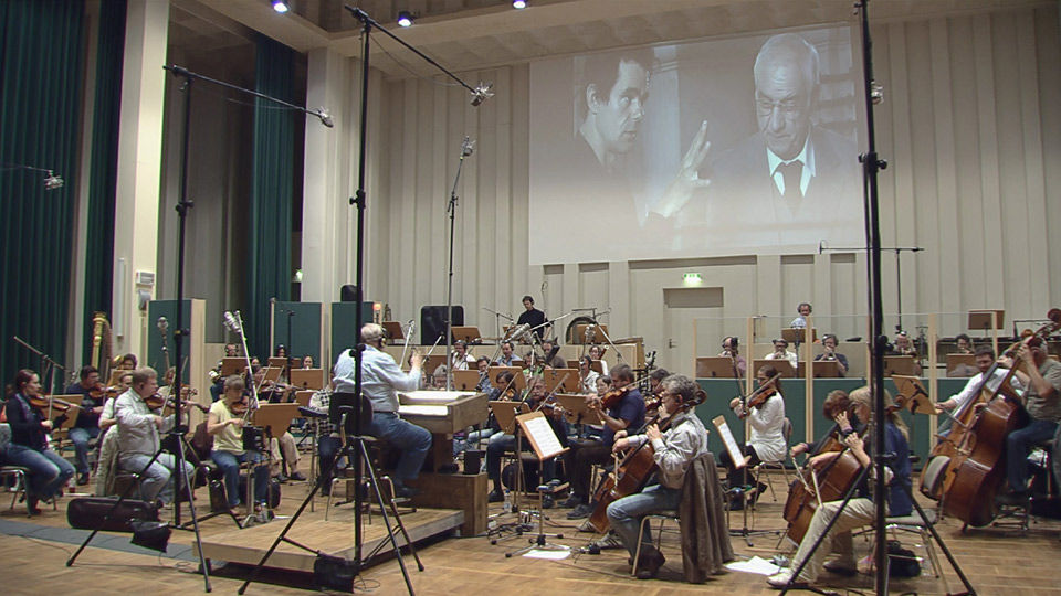 Bei der Probe: das Deutsche Filmorchester Babelsberg (Quelle: rbb/Finkernagel & Lück)