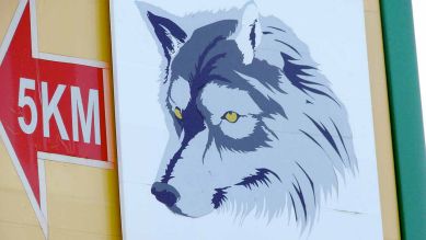 Hinweisschild zur Wolfsschanze; Quelle: RBB/ Frank Otto Sperlich