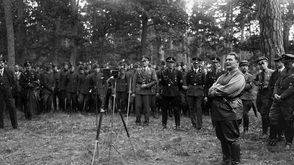 Göring in der Schorfheide, 1934 (Bild: rbb/Fonds AFP)