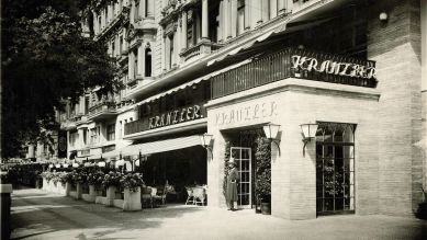 Berlin-Charlottenburg, Café Kranzler 1933 (Bild: picture alliance / akg-images)