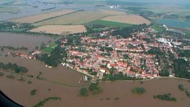 Elbe-Hochwasser (Quelle: rbb)