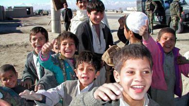 Afghanische Kinder (Bild: rbb/ARD/Dunja Neukam)