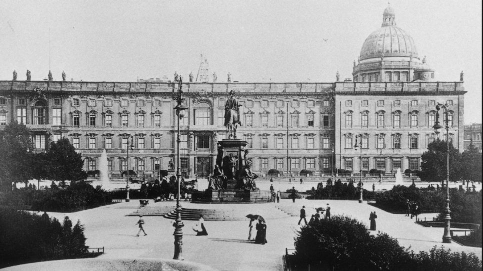 Berliner Stadtschloss um 1900; Quelle: dpa repro