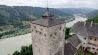 Burgturm über dem Fluss (Bild: rbb/Michael Donnerhak)