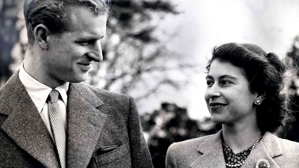 Philip und Prinzessin Elisabeth während ihren Flitterwochen, 1947 (Quelle: SWR/IMAGO/ZUMA/Keystone)