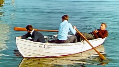 Ruderboot auf der Ostsee 1970 (Bild: rbb/DRA)