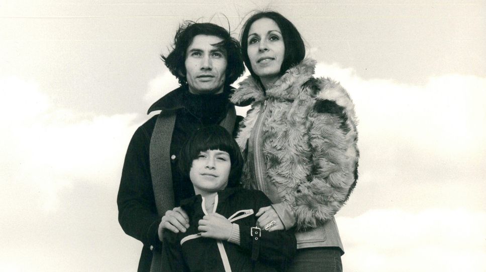 Paulo mit seinen Eltern im Exil in Rostock (Bild: rbb/Paulo Martin)