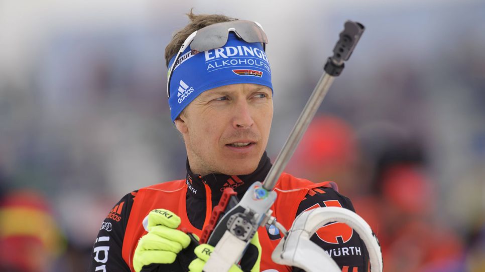 Andreas Birnbacher beim IBU World Championships Biathlon in Oslo 2016, Foto: imago/Kosecki
