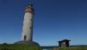 Leuchtturm auf der dänischen Insel Anholt im Kattegat (Bild: NDR/rbb/Christoph Hauschild)