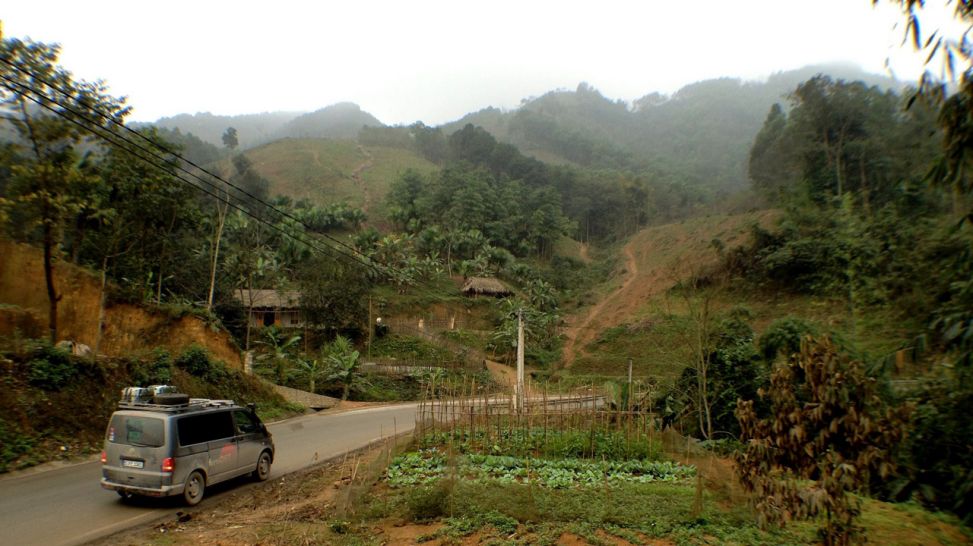 06.02.2013 - Auf dem Weg nach Lao Lai an der chinesischen Grenze; Quelle: Ingo Aurich