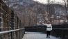 05.03.2013 - In Dandong findet Britta Lübke das Endstück der chinesischen Mauer; Quelle: Ingo Aurich