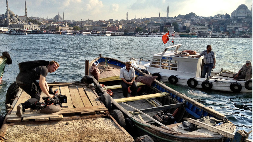 Dreharbeiten in Istanbul 7.9.2012 (Quelle: rbb)