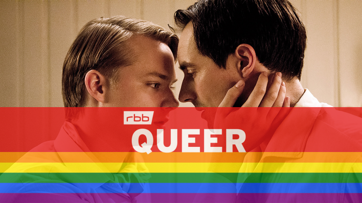 Bild zum Film: Der Kreis, Logo: rbb Queer (Quelle: rbb/Aliocha Merker 2011/Edition Salzgeber)