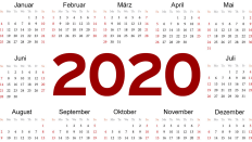 Kalender 2020 Brandenburg (Quelle: colourbox/rbb)