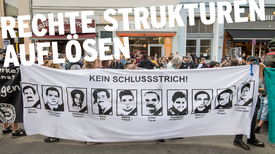 Demo in Berlin NSU-Prozess (Quelle: rbb/imagoimages/Christian Ditsch)
