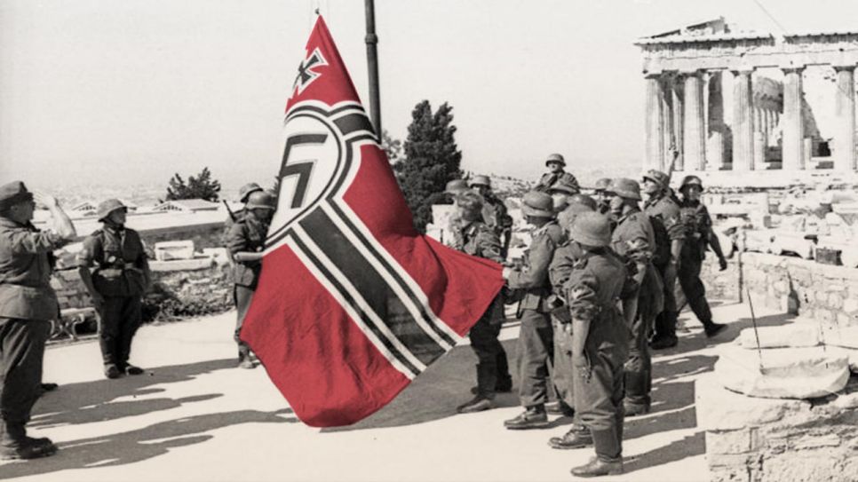 Die Wehrmacht auf der Akropolis, Quelle: rbb/ Bundesarchiv