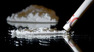 Symbolbild Kokain. Bild: David Ebener/dpa