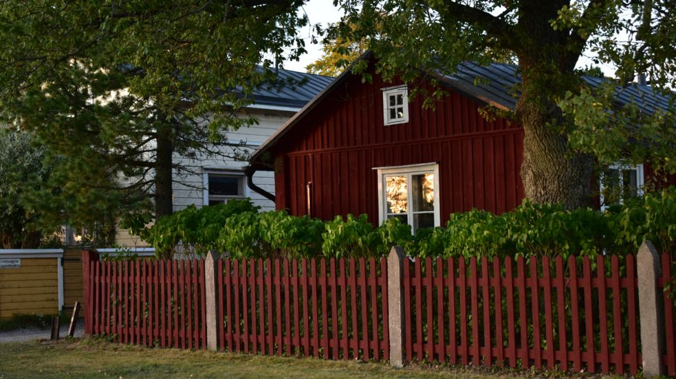 Łužyca Dreh in Finnland: Landestypisches Haus