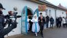 Modaufzeichnung sorbisches Fernsehmagazin "Łužyca" beim Zapust des Niedersorbischen Gymnasiums
