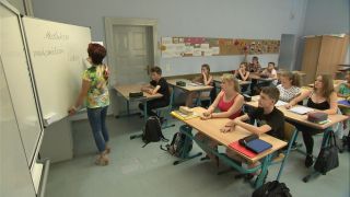 Bilingualer Unterricht nach dem WITAJ-Projekt im Niedersorbischen Gymnasium (Quelle: rbb)