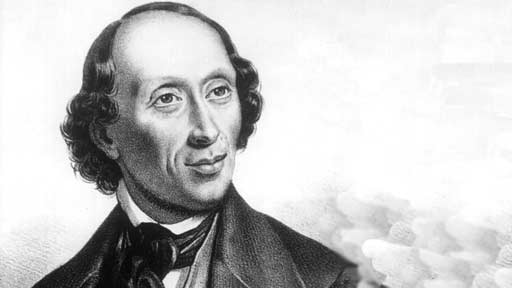Porträt des dänischen Schriftstellers und Dichters Hans Christian Andersen (Quelle: dpa)
