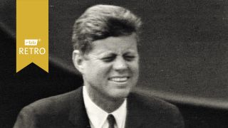 John F. Kennedy bei Rede 1963 in Berlin (Quelle: rbb)