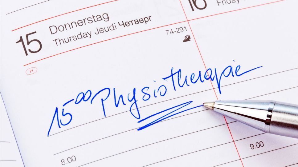 Physiotherapie Eintag im Kalender (Quelle: imago/Shotshop)