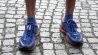 Gerhard Blums Schuhe nach dem Marathon