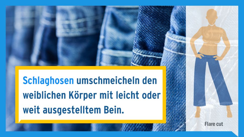 Schlaghosen - Flared Jeans (Quelle: Colourbox)
