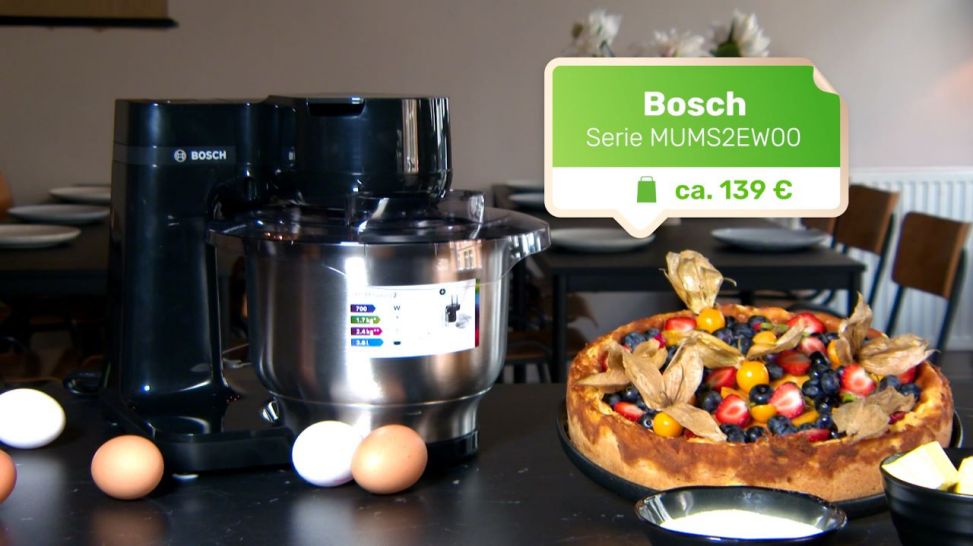Die Küchenmaschine von Bosch im Praxistest.