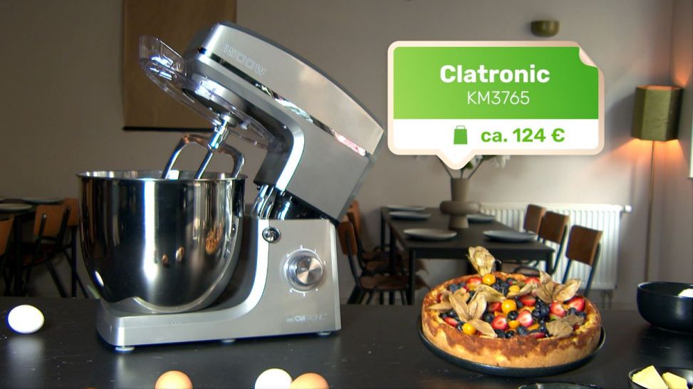 Die Küchenmaschine von Clatronic im Praxistest.