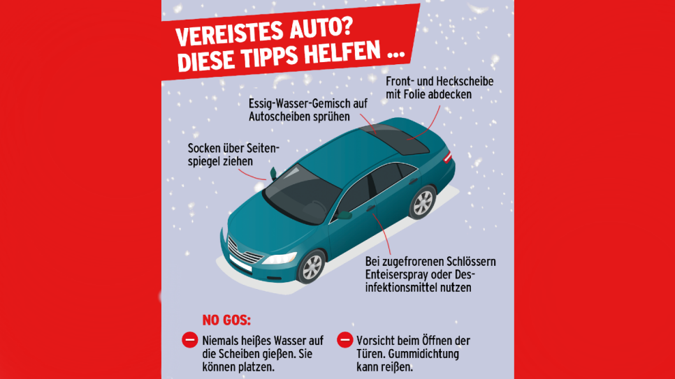 Sicher Autofahren im Winter - Mit dem Auto sicher in die Berge
