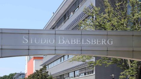 Haupteingang Studio Babelsberg in Potsdam