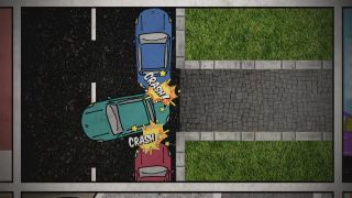 Filmstill des Cartoons "Mut zur (Park)lücke" (Quelle: rbb)