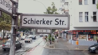 Tatort: Straßenschild Schierker Strasse (Quelle: rbb)