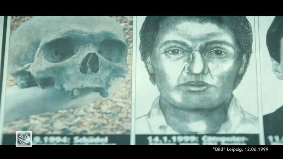 vom FBI konstruiertes Gesicht des Toten im Fall: Hingerichtet (Quelle: mdr)