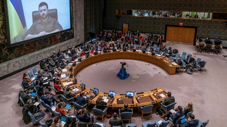 Selenski vor dem UNO-Sicherheitsrat