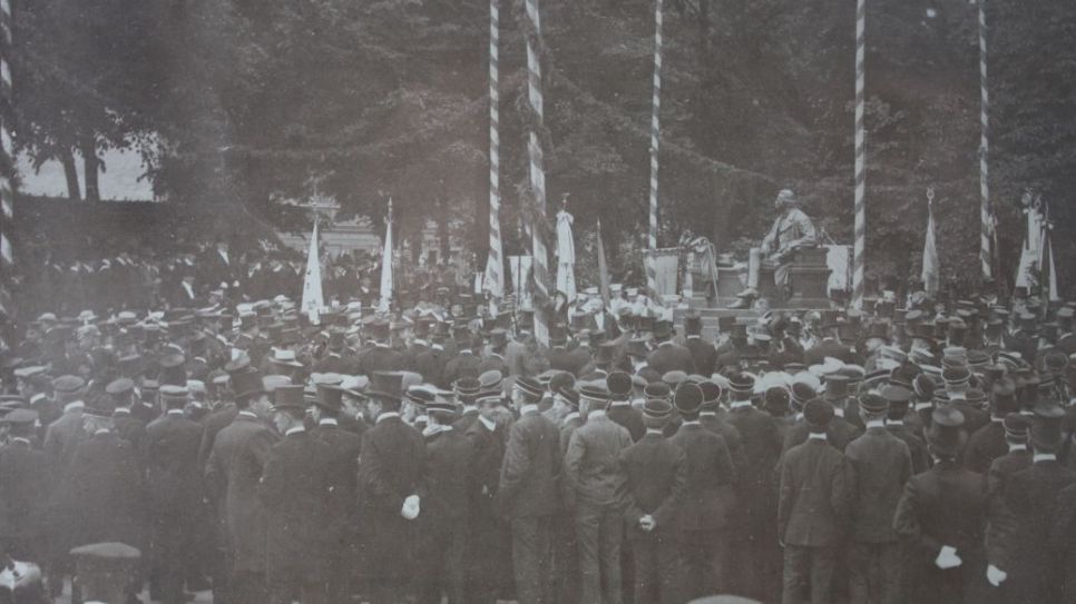 Enthüllung des Fontane-Denkmals 1907 - Quelle: Museum Neuruppin