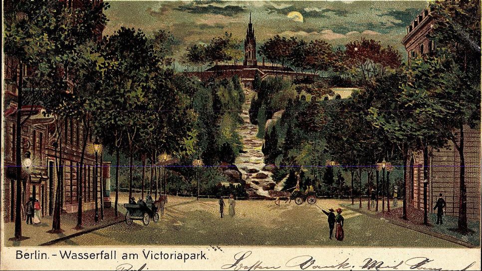 Historische Ansicht vom Kreuzberg / Viktoriapark