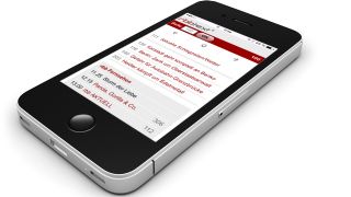 Die rbbtext-App auf einem iPhone (Bild: rbb)
