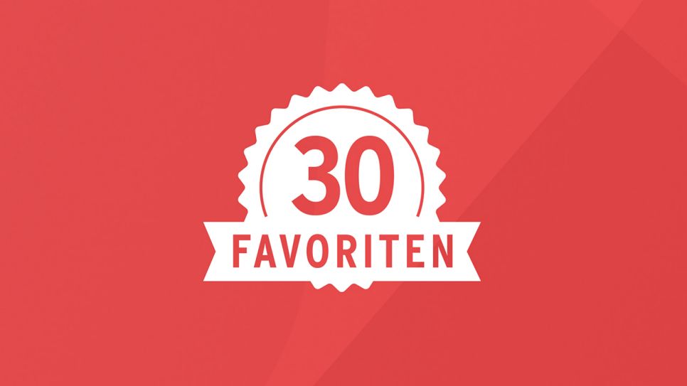 Logo der Sendung 30 Favoriten; Quelle. rbb