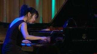 Aki Takase am 26.06.2018 bei der Verleihung des Berliner Jazzpreises. (Quelle: rbb)