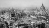 Blick vom Rathausturm auf Schloss, Dom und Unter den Linden, historische Aufnahme, ca. 1920. (Quelle: dpa/Siegfried Kuttig)