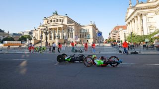 Impressionen vom 47. Berlin Marathon 2021. Berlin, 26.09.2021 (Quelle: dpa/Jean MW)