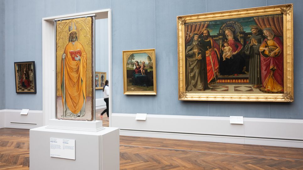 In der Gemäldegalerie wird die Ausstellung «Die Sammlung Solly 1821–2021. Vom Bilder-"Chaos" zur Gemäldegalerie» vom 03.11.2021 bis 16.01.2022 gezeigt. (Quelle: dpa/Christophe Gateau)