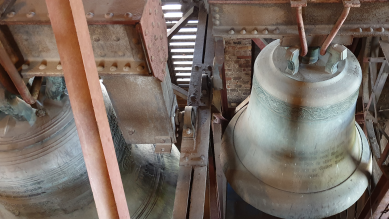 Glocken in der Cottbusser Oberkirche St. Nikolai