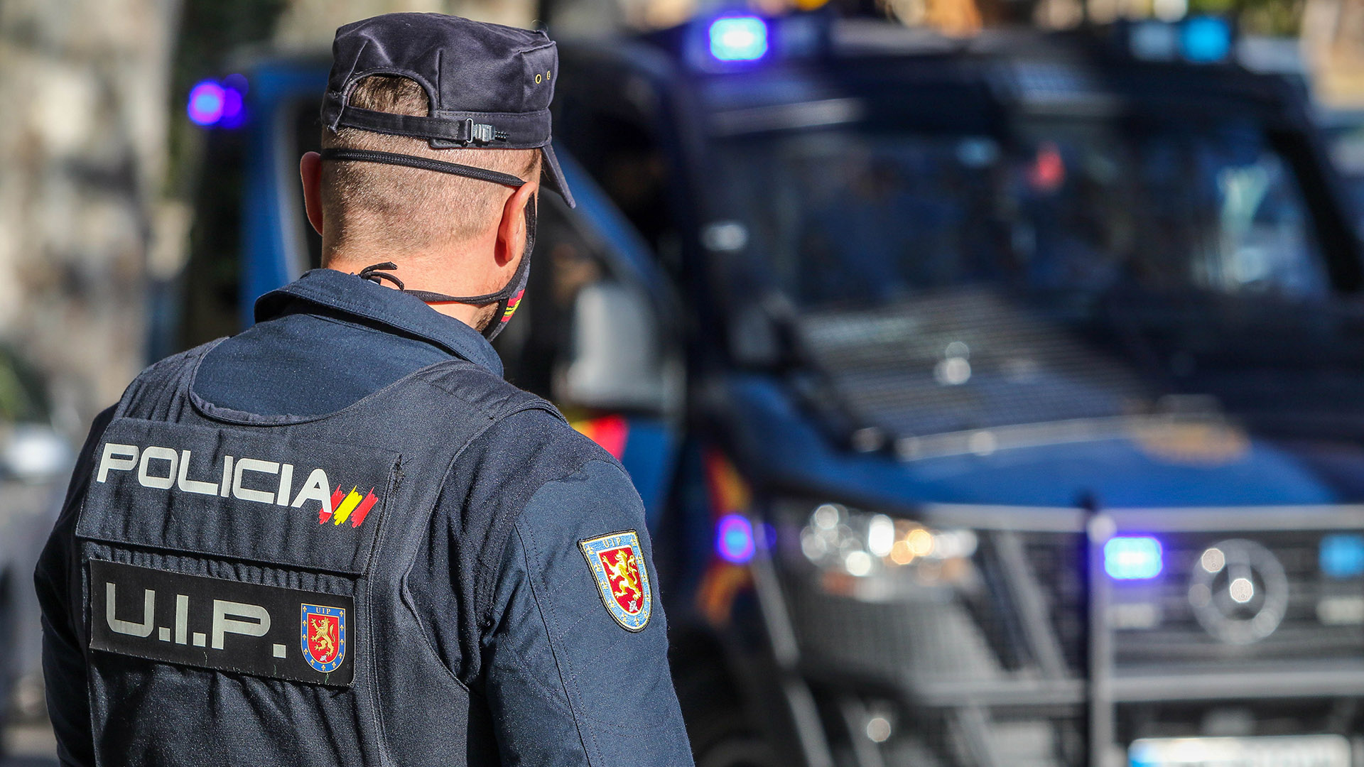 Polizei in Malaga (Quelle: ZUMA Wire/Lorenzo Carnero)
