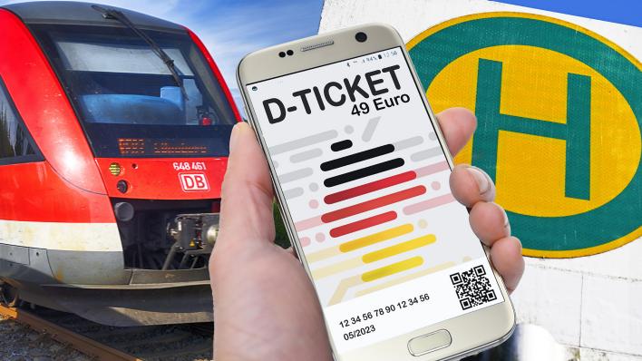 Mit dem Deutschlandticket in die Nachbarländer