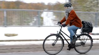Radfahren im Berlin im Winter 2023 (Quelle: rbb)
