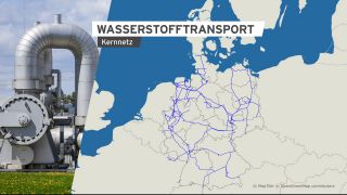 Grafik: Wassestofftransportnetz (Quelle: MapTiler/OpenStreetMaps/rbb)